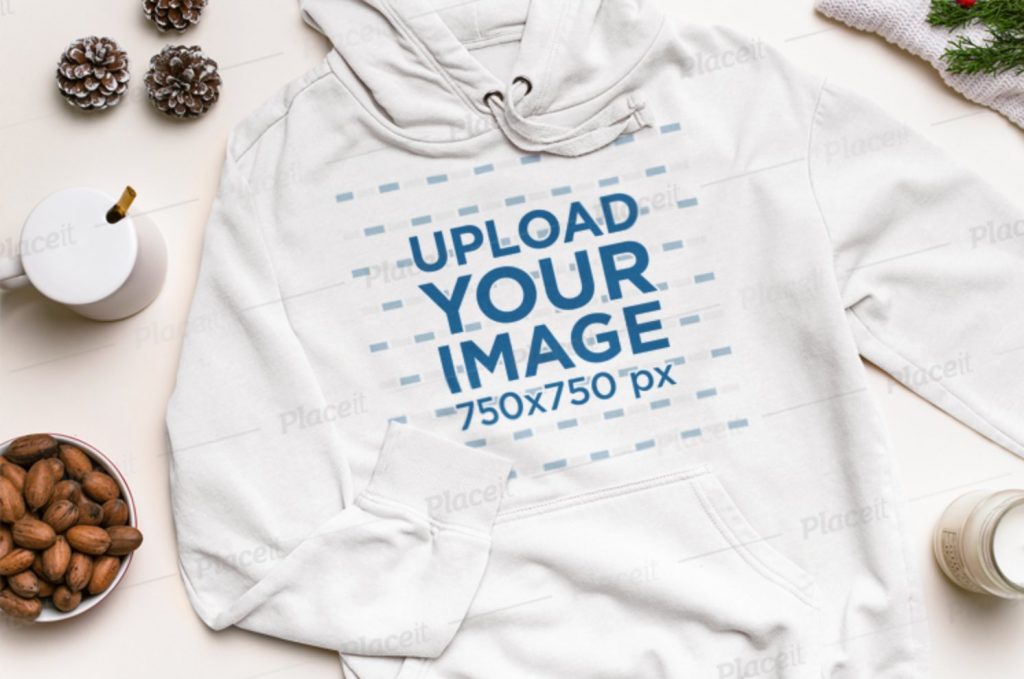 a place it hoodie mockup